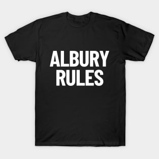 Albury Rules New South Wales NSW Australia Capital City T-Shirt